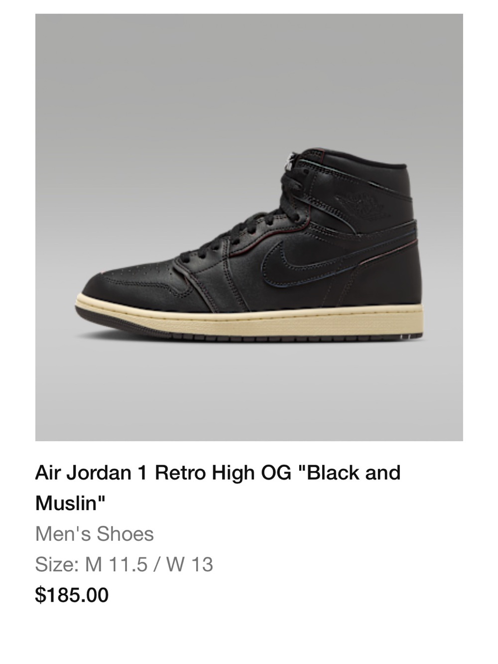 Jordan 1 Retro OG